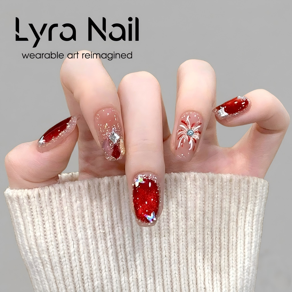 [CC-002]New Year Nail Art | Firework Series|